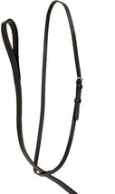 English Saddle Horse Flat Black Leather Standing Martingale Cob Size - £16.15 GBP