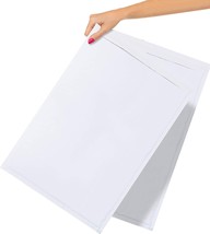 5 White Kraft Bubble Padded Envelopes Mailers Self-Sealing 12.5x18 - £13.65 GBP