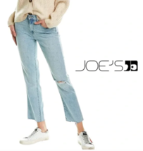 Joe’s The Lara mid Rise Cigarette Crop Jeans Wayfarer Size 28 NWT $228 - £49.15 GBP