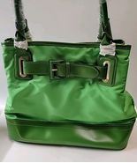 Maxx New York Purse HANDBAG Jade Green MM653 NWT  - $21.29