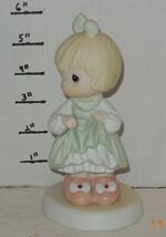 1996 Precious Moments Enesco Who's Gonna Fill Your Shoes Girl #531634 HTF - $29.65