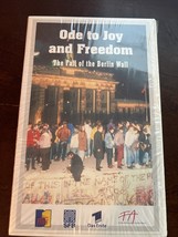 NEW! ODE TO JOY AND FREEDOM THE FALL OF THE BERLIN WALL (VHS, 1990) - $15.99