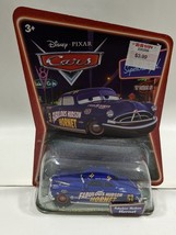 Disney Pixar Cars - Fabulous Hudson Hornet Doc White Wheels 2007 - Supercharged - £11.15 GBP