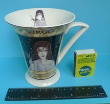 Pottery MUG Cup Zodiac VIRGO The Virgin pattern - £9.86 GBP