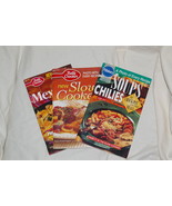 Lot of 3 Cookbooks 1 Pillsbury  2 Betty Crocker ~ Mexican ~ Slow Cooker ... - £7.85 GBP