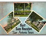 Multiview Fort Sam Houston San Antonio Texas TX DB Postcard V9 - $5.89