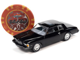 1979 Chevrolet Monte Carlo Black with Poker Chip and Game Card &quot;Trivial Pursuit&quot; - £15.99 GBP
