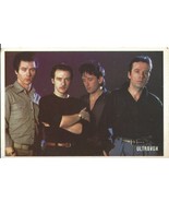 ⭕VTG card pocket calendar 1986 ULTRAVOX Portugal group music singer - $47.21 MXN
