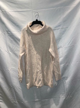 MSRP $57 Style &amp; Co Womens Waffle Knit Turtleneck Sweater Beige Size 1X (DEFECT) - £16.50 GBP