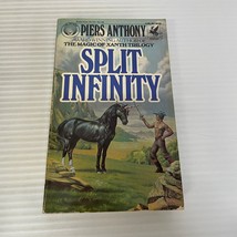 Split Infinity Science Fiction Paperback Book by Piers Anthony from Del Rey 1982 - £11.00 GBP