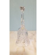 Frosted Tulip 8&quot; Bleikristall Bell, West Germany, Lead Crystal - £6.05 GBP