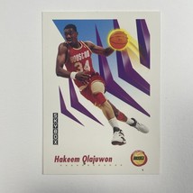1991-92 SkyBox Houston Rockets Basketball Card #105 Hakeem Olajuwon - $1.00