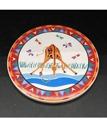 Giraffe Ceramic 6” Trivet Tile San Diego Wild Animal Park Zoo Souvenir D... - €15,46 EUR