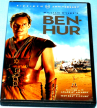 Ben Hur 15TH Anniversary Dvd 1 In 2 Charlton Heston Epic Movie In Original Case - £3.82 GBP