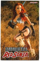 Immortal Red Sonja #1 (2022) *Dynamite / Photo Cover w/Gracie The Cospla... - £3.16 GBP