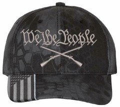 We The People Embroidered Hat 2nd Amendment Kryptek Typhoon or Highlande... - £19.12 GBP