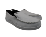 DC Men&#39;s Slip-On Villain Skate Casual Shoes 301361 White Leather Size 13M - £45.03 GBP