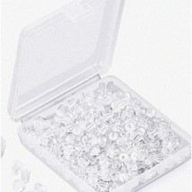 SoftClearSafeStops - 1200 Pcs Silicone Earring Backs for Fi - £21.39 GBP