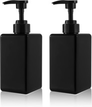 15 oz Hand Soap Dispenser, Plastic Pump Bottles 2.6&quot;L x 2.6&quot;W x 7.4&quot;H (2... - $23.38 CAD