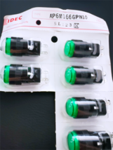 1PCS AP6M166G IDEC Flat Miniature Pilot Light LED Green 6V DC - £7.75 GBP