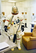 Apollo 15 Commander Dave Scott suits up for the mission Photo Print - £6.92 GBP+