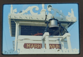 Original Slide 1962 DISNEYLAND Top Of Mark Twain With Bell 35mm Kodak - £6.25 GBP