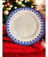 Vintage F. Winkle Savoy Blue and White Dinner Plate 9 3/4&quot; - £14.82 GBP