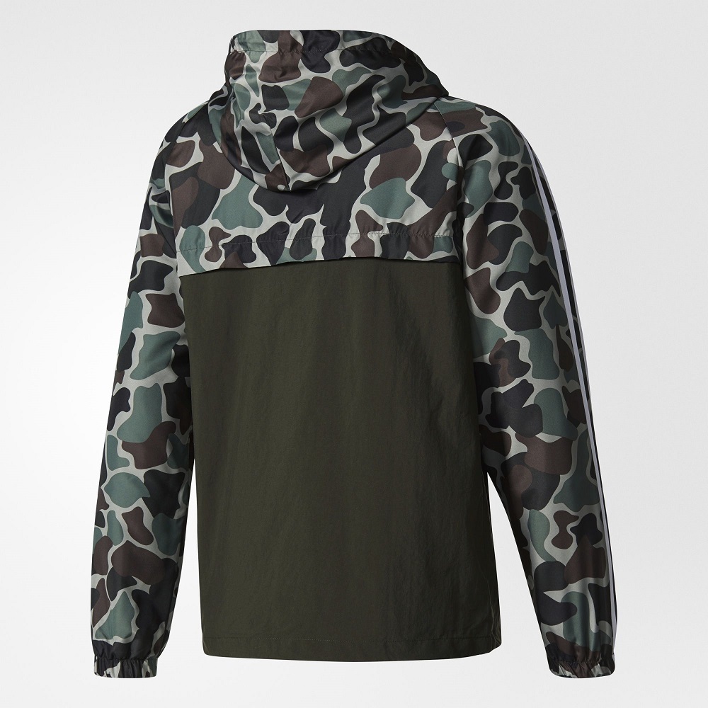 Adidas windbreaker camo jacket new arrivals