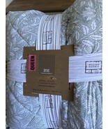 William Morris Garden Tonal Seafoam Floral Green Queen  Comforter Set 3 ... - $2,113.15 MXN