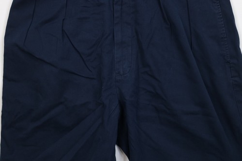 Vintage 90s Polo Golf Ralph Lauren Mens 34 Faded Crest Chino Shorts Blue Cotton Item image 3
