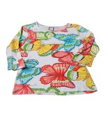 Take Two Clothing Company Womens Blouse Multicolor Size PM 100% Cotton P... - £11.38 GBP