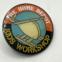 Home Depot Kids Workshop Corporation Company Advertisement Lapel Hat Pin - $5.95