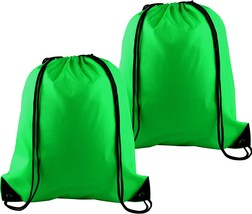 2Pcs Backpack Bags Cinch Sack Bulk String Backpack Storage Bag - £15.75 GBP