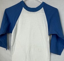 Vintage Raglan T Shirt Single Stitch Russell Athletic Men’s Small USA 70s 80s - £23.59 GBP