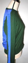 NWT Womens Worth New York Designer Green Purple Green S Cardigan Sweater Silk  - £309.94 GBP