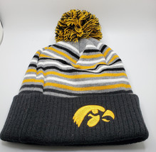 Iowa Hawkeyes Top of the World Knit Stocking Cap with Pom - NCAA - £19.06 GBP