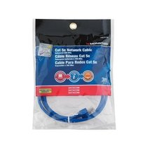 CABLE CAT-5E 3&#39; BLUE - $25.77 CAD