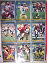 Complete Set 1993 Classic Football Draft Picks-60 ex/mt cards in pages. - £9.33 GBP