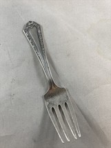 Watrous Florentine International Sterling Silver Baby Fork 4.25” No Mono... - $49.45