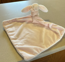 Jellycat Bashful Pink Bunny Rabbit Baby Security Blanket Newborn lovey VGC soft - £19.53 GBP