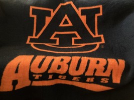 Vintage Auburn University Tigers Biederlack Stadium Blanket Fleece Made in USA  - £21.54 GBP