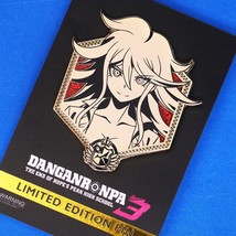 Danganronpa 3 Akane Owari Golden Enamel Pin Figure | Anime Manga - £11.71 GBP
