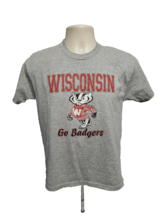 University of Wisconsin Boys Large 14-16 Gray TShirt - $19.80