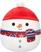 Squishmallows Official Kellytoy Squishy Soft Plush (5 Inch, Manny The Snowman) - £14.94 GBP