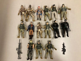 Lanard Chap Mei and other ACTION FIGURE LOT of MILITARY Figurines - £14.40 GBP