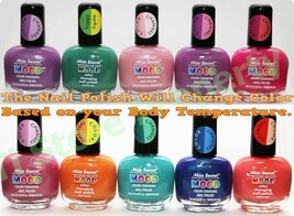 Mia Secret Temperature Changing Color Soak Off Lacquer  Nail Polish Mood - £5.16 GBP