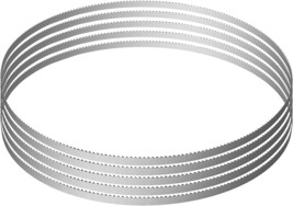 VEVOR Band Saw Blade, 65x0.6x0.02 inch, 5 PCS/Pack Meat Bandsaw Blades for - $43.99