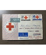 Sobre de cubierta vintage de la Cruz Roja de Hong Kong 1963 - $12.19