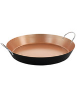 Oster Stonefire Carbon Steel Nonstick 16 Inch Paella Pan in Copper - $58.34 CAD