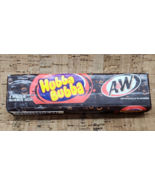 Vintage HUBBA BUBBA A&amp;W Root Beer Bubble Gum 5 Pc Package Container Cand... - £62.56 GBP